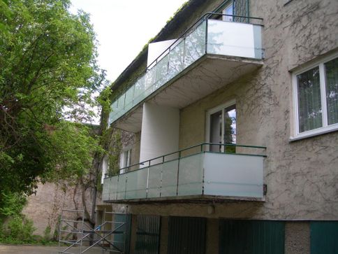 Glasgeländer Balkon