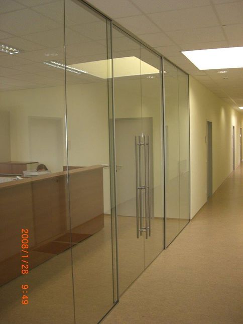 Glastüren Büro